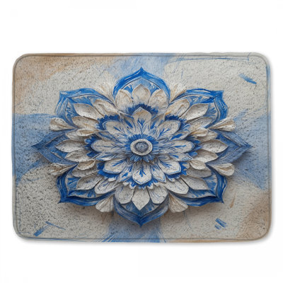 Tapis pour salle de bain Mandala
