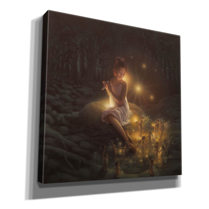 «Dream Celebration» par Kirk Reinert, art mural sur toile, H 26 po x l 26 po x P 1,5 po