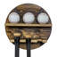 Solid Wood Wall Mounted Required Multi-Use Sports Rack