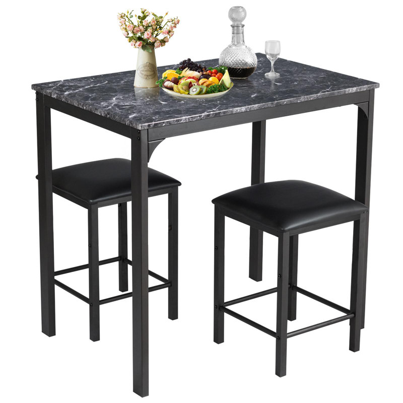 Ensemble de table Flexington, Noir