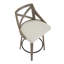Tabouret de comptoir pivotant 25,5 po Dannie-1544496102-1544496121