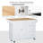 Mobile Kitchen Island with Drop Leaf-2135671298