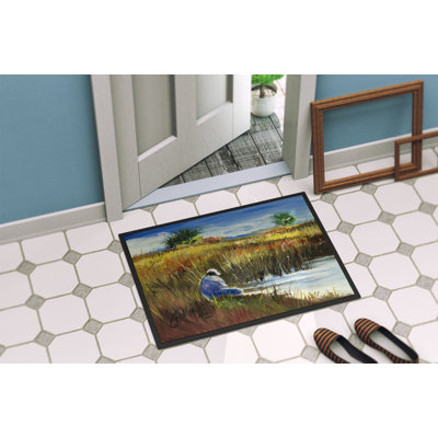 Non-Slip No Pattern Doormat