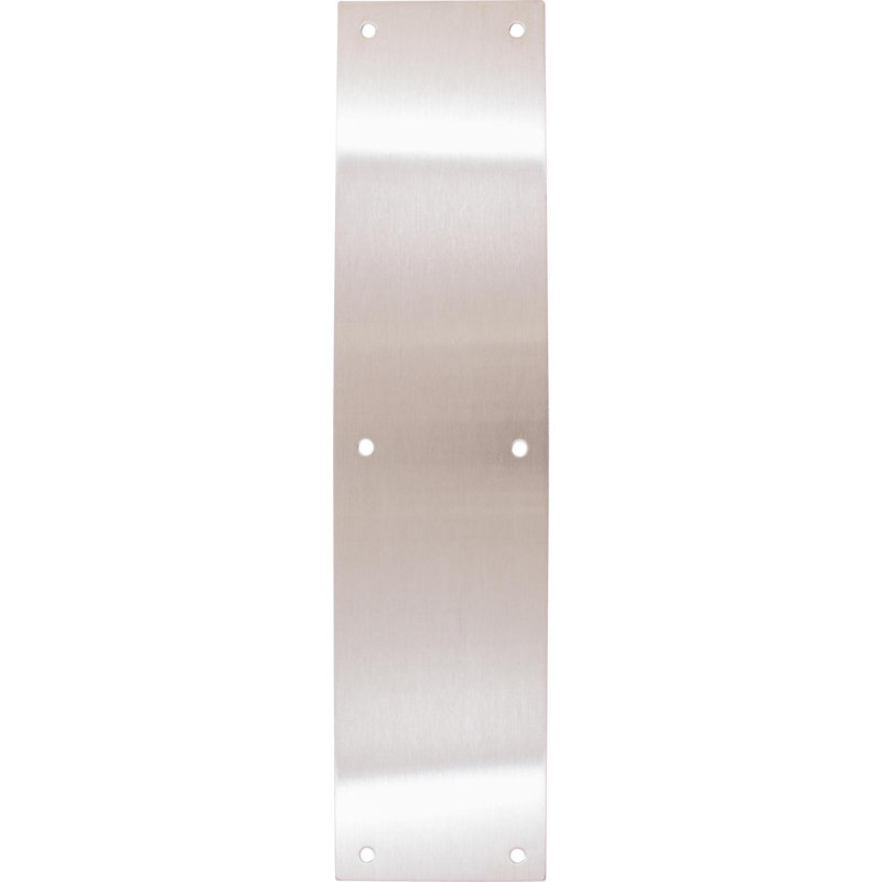 Push Plate, By Stone Harbor Hardware, Satin Stainless Steel