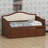 Multi-Functional Daybed with Trundle, Drawer Storage, and Tufted Design for Living Spaces-1949583358