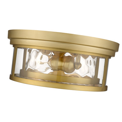 Masuda Glass Flush Mount