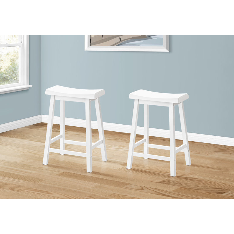 Apurva Counter Stool, White, Counter Stool (24" Seat Height)