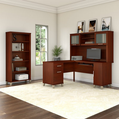 Magomed 3 Piece Computer Desk Office Set