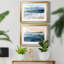 Vent et eau - Ensemble de 2 reproductions d'art sur toile encadrées-803144835-803144857-802966956