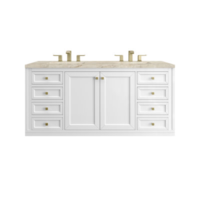 Ensemble de meuble-lavabo double 60 po Chicago