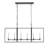 Kisha 6 - Light Matte Black Pendant
