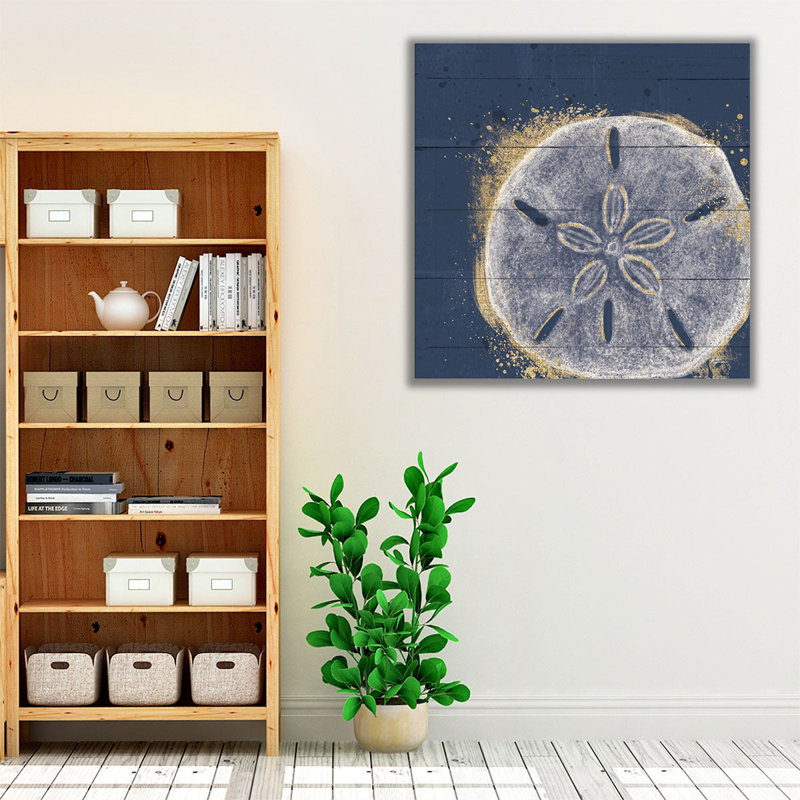 «Calm Seas X No Words», reproduction d'art sur toile, H 16 po x l 16 po