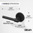 Zen Single Dummy Door Lever Modern Concealed Design Non-Turning for (Closet, Pantry or Hallway) – Sleek Minimalist Style in Matte Black-114645579