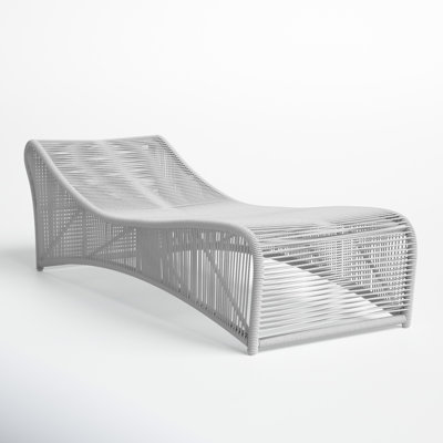 Renfri Outdoor Olefin Rope Chaise Lounge by Joss & Main