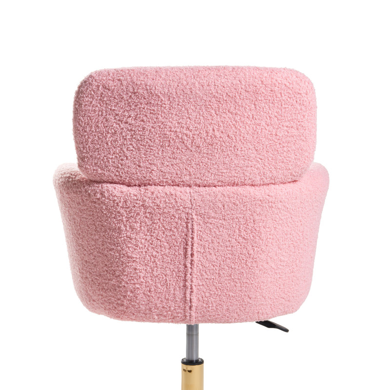 Beliani ALENA Boucle Office Chair