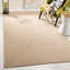 Tapis de couleur unie en coton tissé à la main Garbrand-933366441