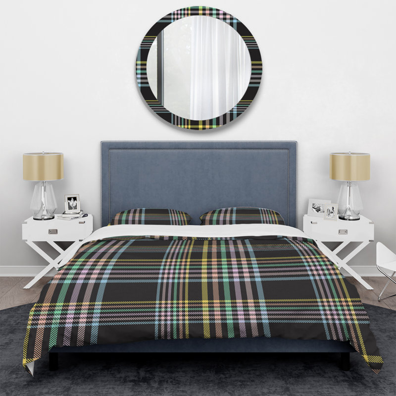 Ensemble de housse de couette en microfibre 3 pièces, Housse de couette pour très grand lit et 2 très