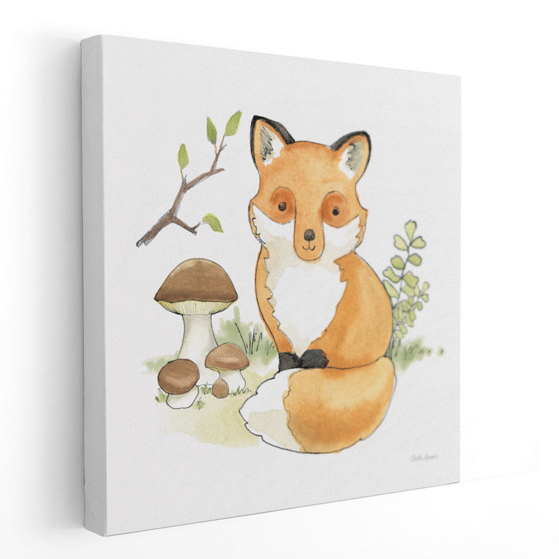 «Baby Woodland I», reproduction d'art sur toile, H 20 po x l 20 po