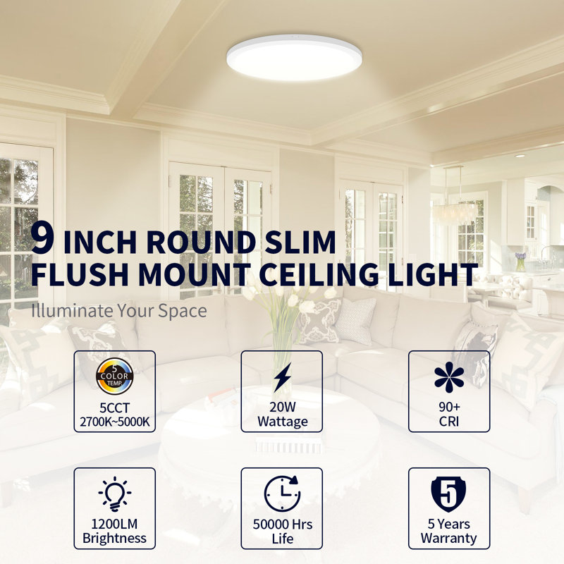 Wylde LED Flush Mount