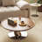 Creme style creative minimalist retro coffee table-105170489