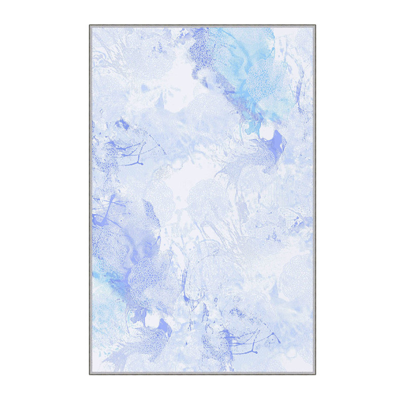 Stylish Hall Carpet (39.4 x 78.7 inches), 100% Polyester, 0.3 in Pile Height | Antibacterial, Non-Slip Underside, Machine Washable | 3D Digital Printed Design, Durable & Soft for Home Décor