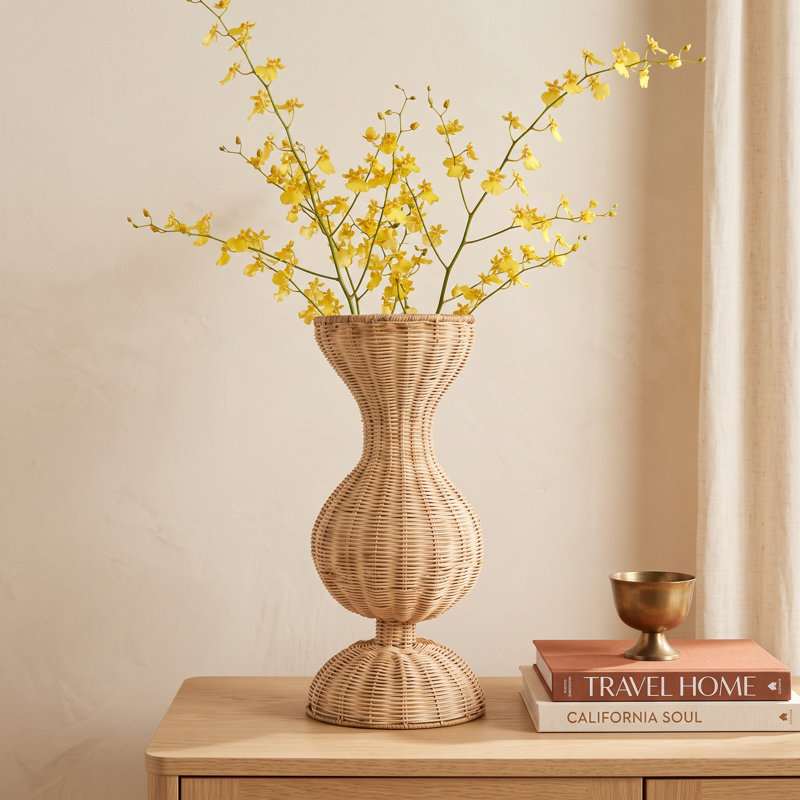 Handmade Rattan Table Vase