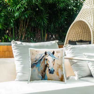 Coussin décoratif abstrait intérieur / extérieur