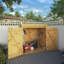 Mercia 3 x 5ft Tongue & Groove Pent Mower Store