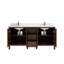 72'' Double Bathroom Vanity with Top-90701122