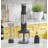 GE Appliances 2 Speed Hand Immersion Blender