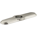 3-Hole Kitchen Faucet Escutcheon
