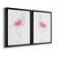 " Flamingo Splash I " 2 - Pieces-1521271119-1521271114-1521065087