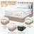 Luxury 1000 Thread Count Certified Egyptian Cotton Solid Extra Deep Pocket 4 Piece Bed Sheet Set-88850325-88850327