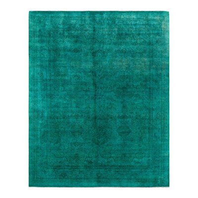 Overyed One-of-a-Kind Rectangle 8'2" X 10'2" Hand Knotted Area Rug