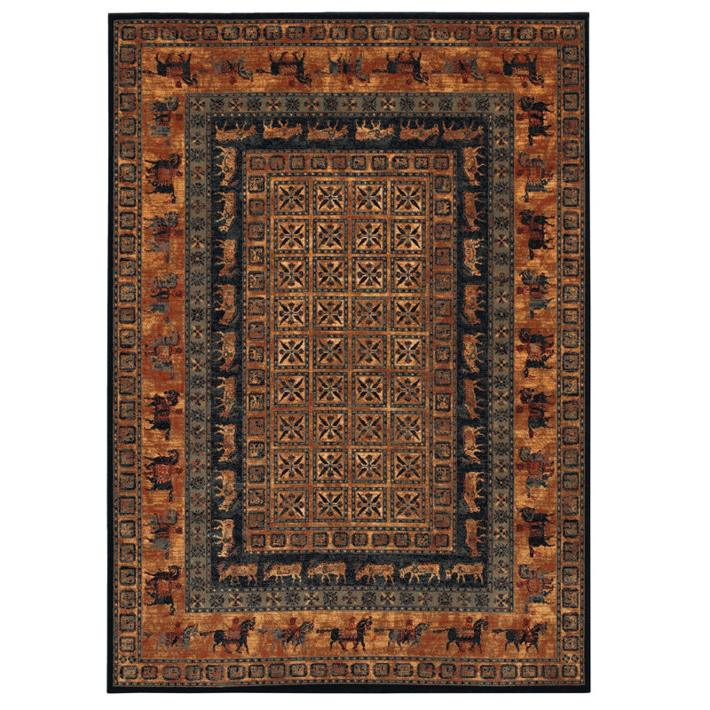 Tapis Langley Street Kratz Southwestern, Tapis de couloir 2 pi 2 po x 8 pi 11 po