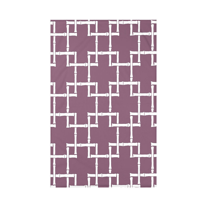 Jeté polaire Botanical Blooms, L 60 po x l 50 po x P 0,5 po, Mauve