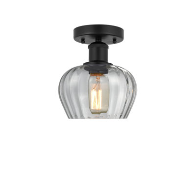 Noille Glass Semi Flush Mount