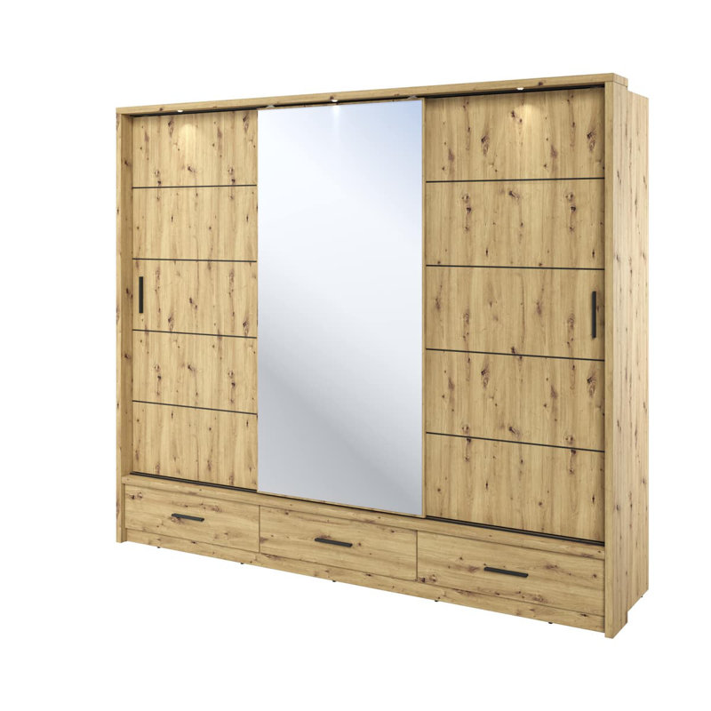 Natania Manufactured Wood Wardrobe