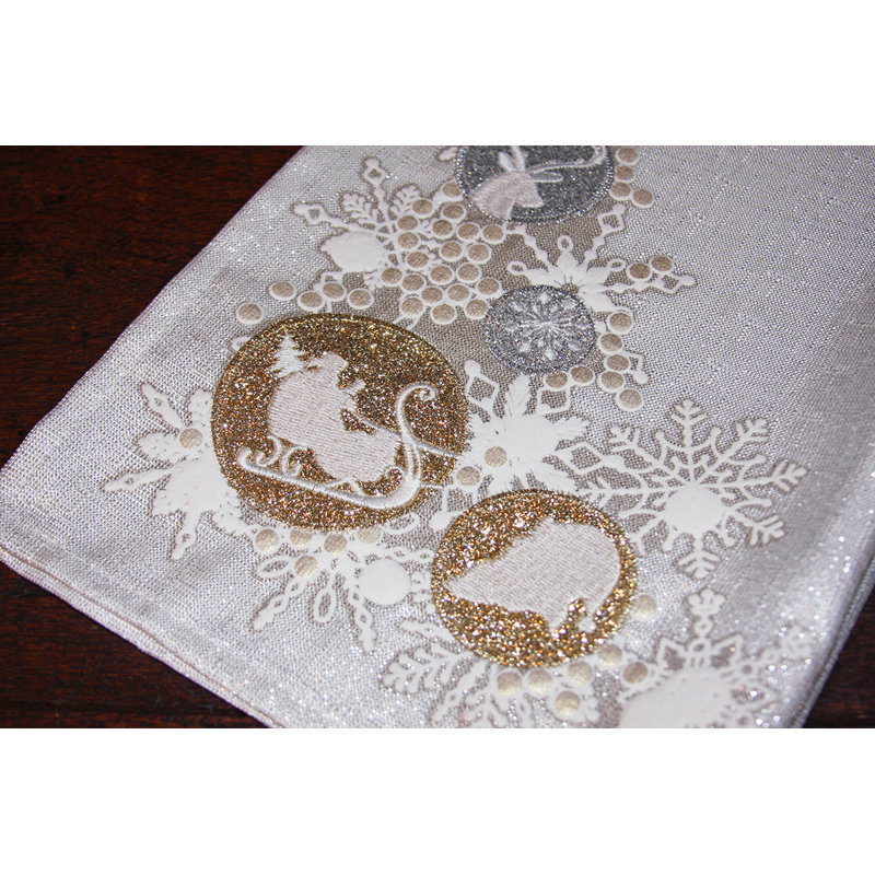 Embroidered Dish Cloth Kitchen Towel