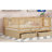 Wood Daybed With Fence Guardrails And 2 Drawers, Split Into Independent Floor Bed With Daybed-433976545-433976558