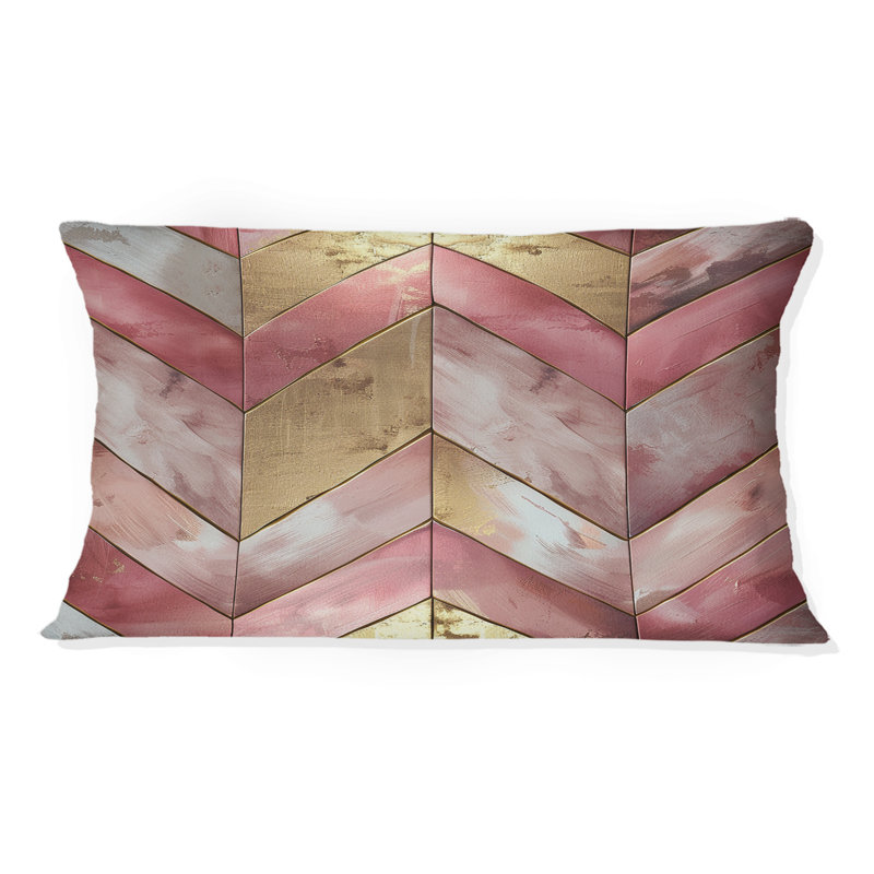 No Pattern - Midcentury Lumbar Pillow
