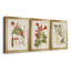 «Vintage Flowering Trees V», ensemble de 3 cadres photo sur toile-1078820414-1167535745