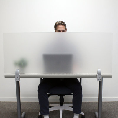 Acrylic Desk Mounted Privacy Screen