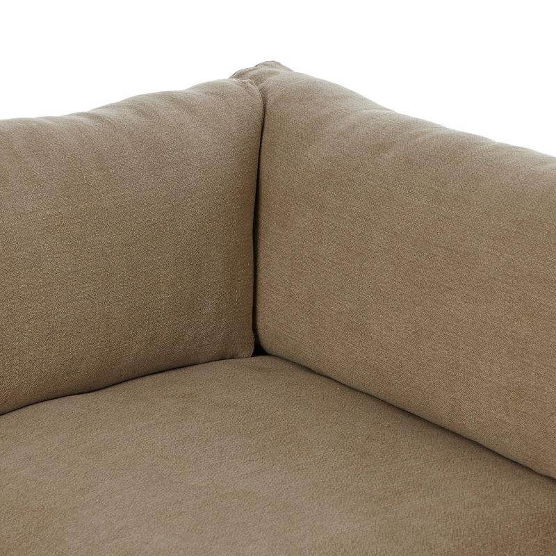 Aurelia 3-Piece Sectional, Broadway Canvas Linen 