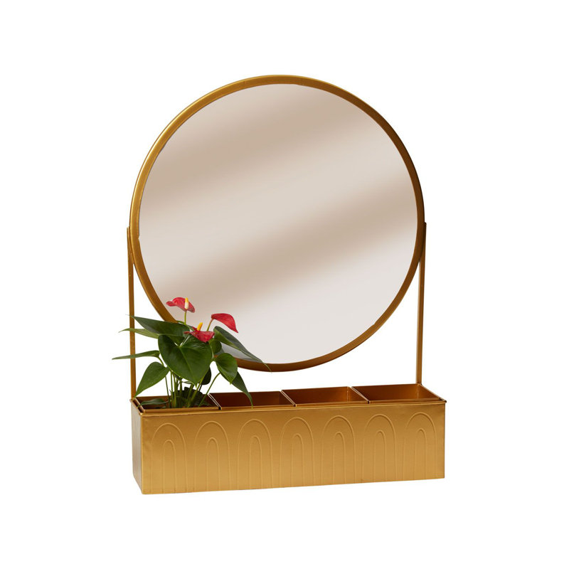 Seletha Handmade Metal Wall Planter