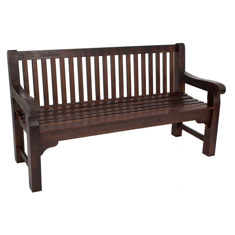 Solid Wood Eucalyptus Outdoor Bench