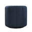 Fauteuil pivotant avec repose-pieds blanc Boucle-921507423