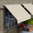 Polyester Cover Patio Window Awning, Manual Retractable Sunshade Canopy-93764367