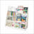 Multifunctional 4 Tier Bookshelf And Book Storage Organizer With Bookcase Display Stand