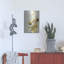  'Flock Of Flowers 2' by Design Fabrikken Metal Wall Art, 16" x 24"